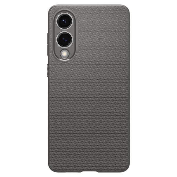 Spigen Liquid Air - Etui til Samsung Galaxy S25 Edge (Marmorgrå)