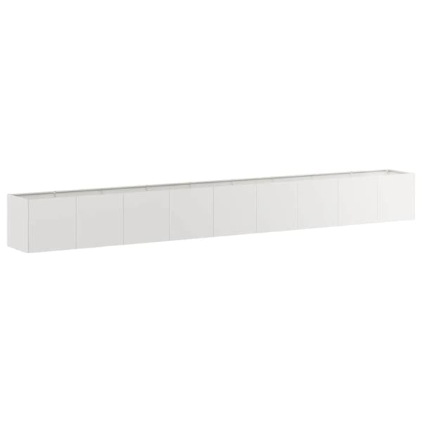 vidaXL urtepotte 360x40x40 cm rustfrit stål