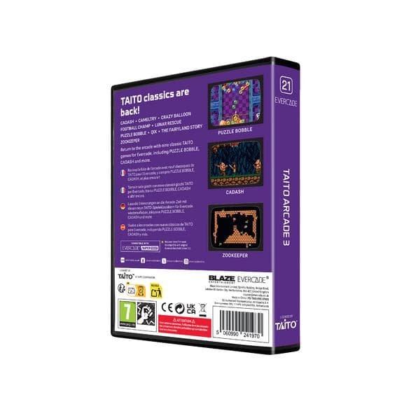 Evercade Taito Arcade 3
