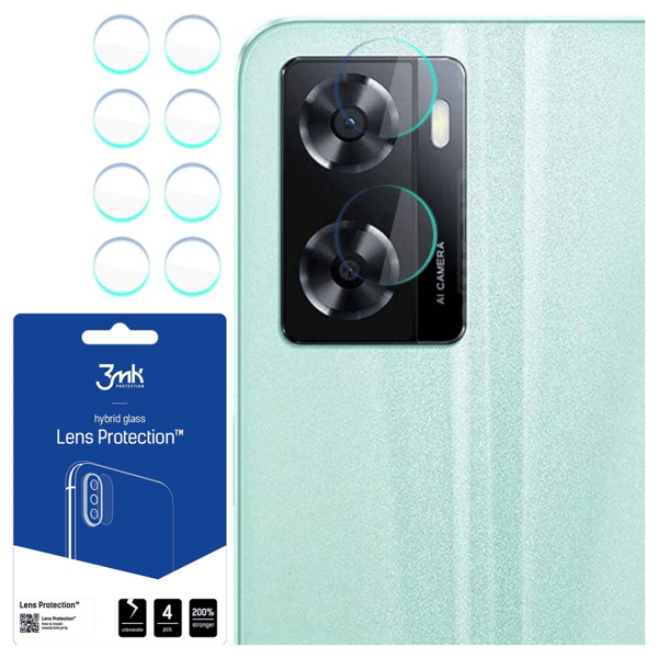 Oppo A57 4G/A57 5G/A57e/A57s - 3mk linssinsuoja