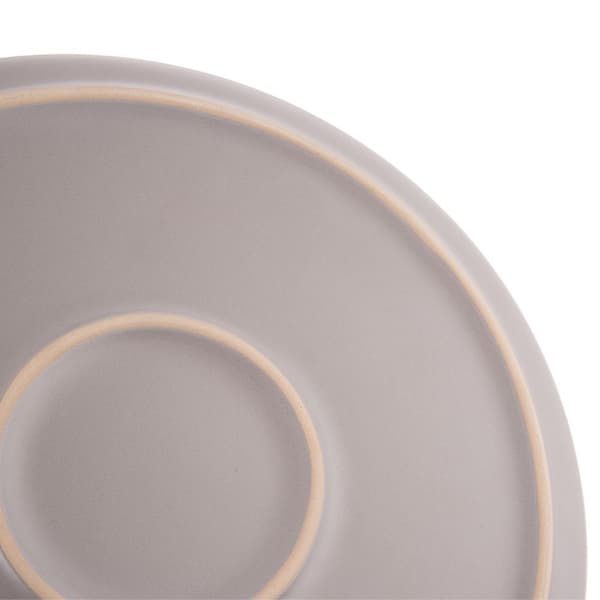 Middagstallrik låg keramisk grå SKANDI 26,5 cm