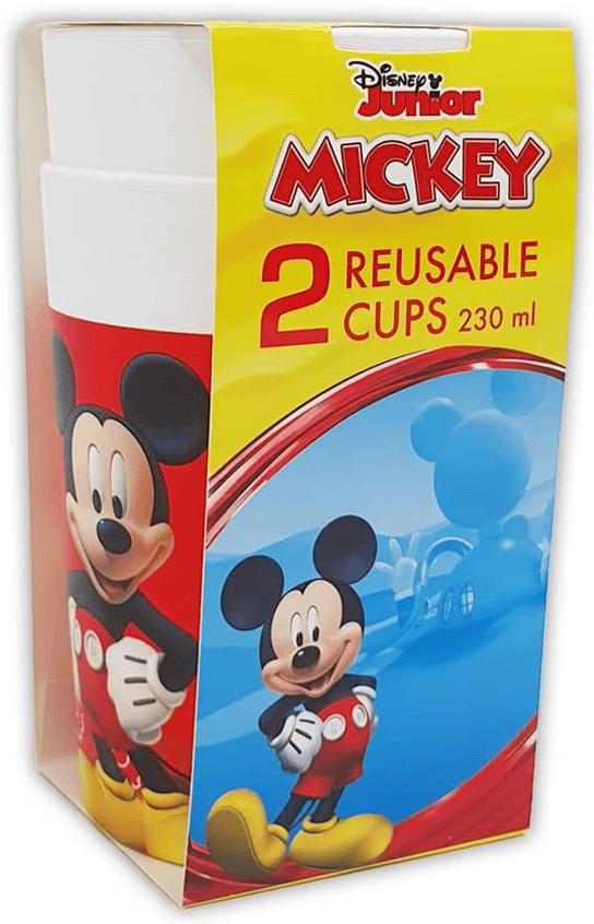 Musse Pigg Plastmuggar 230ml 2 st