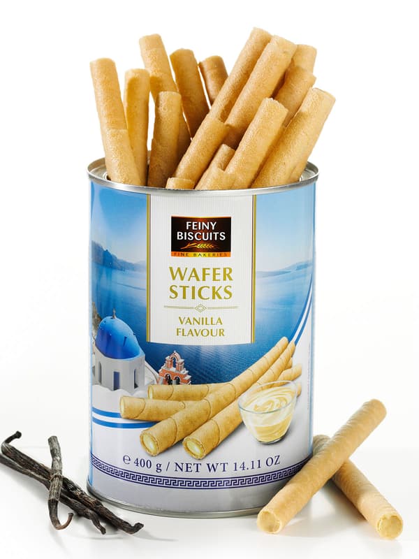 Feiny Biscuits -vohvelirullat vaniljatäytteellä 400 g