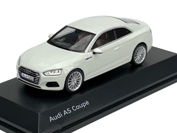 FORHANDLER MODEL AUDI A5 COUPE GLACIER WHITE 1:43 501.16.054.31