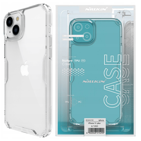 Nillkin Nature Pro Armor-cover til iPhone 15 Pro Max - Hvid