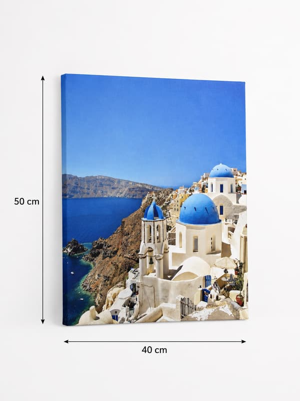 Målning med siffror Magiska Santorini 50x40 cm