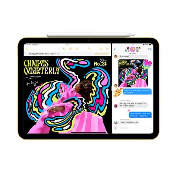 APPLE iPad 11 A16 Surfplatta (11:e generationen, 2025) 128 GB Wi-Fi Gul