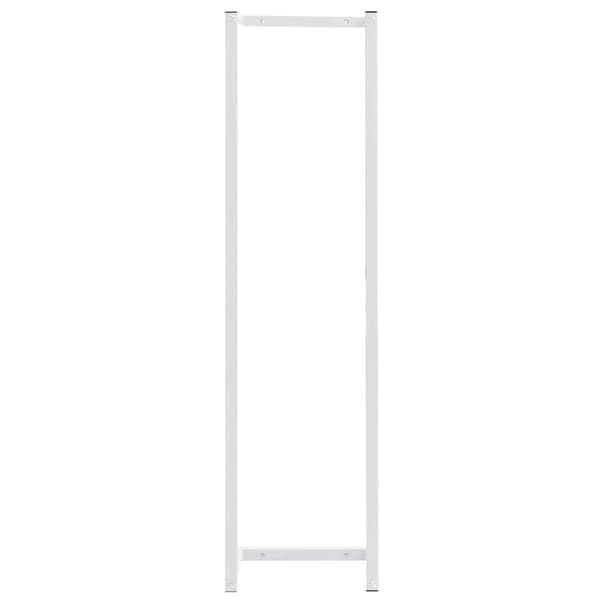 vidaXL Handduksställ vit 25x20x95 cm stål