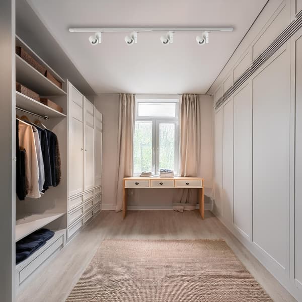 FEL-LED VIT SPÅRLAMPA MILAGRO ML1108