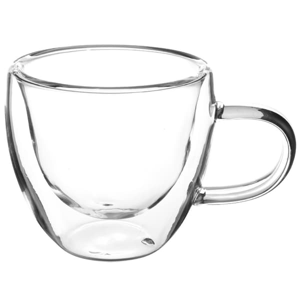 Double termoglas med dobbelt væg til espresso 100 ml