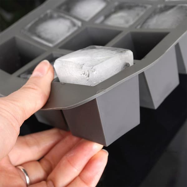 Silikonform för isbitar 19,5x14x4 cm 3 st.