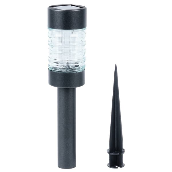 Trädgårdssolcellslampa LED markstickad 27 cm