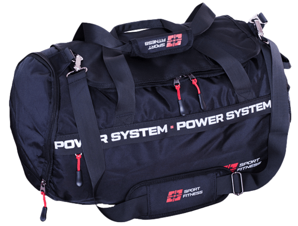 POWER-SYSTEM KUNTOLASTULAPPU DYNAMIC MUSTA/PUNAINEN