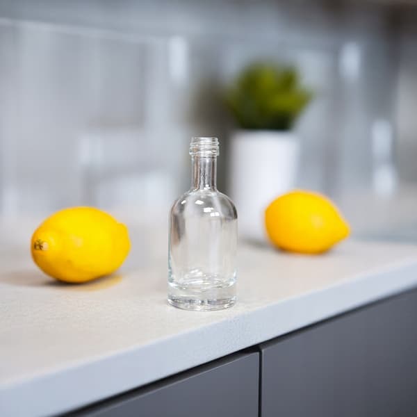 10x Mini Tadek glasflaskor 50ml flaska för likörvin bröllopspresent