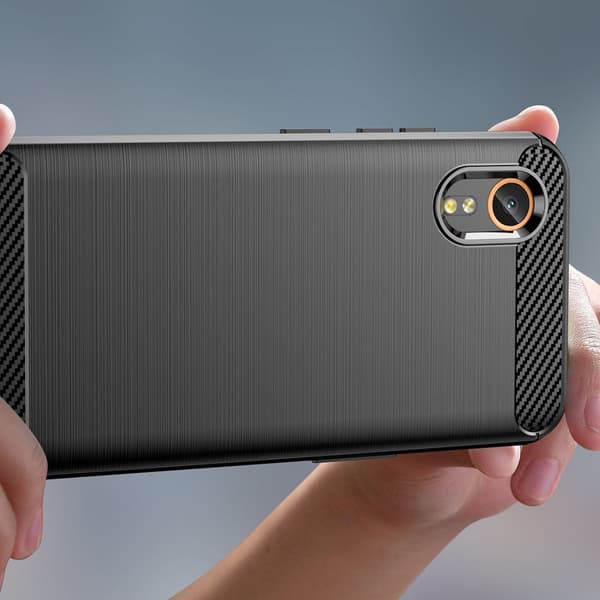 TECH-PRECT TPUCARBON GALAXY XCOVER 7 MUSTA