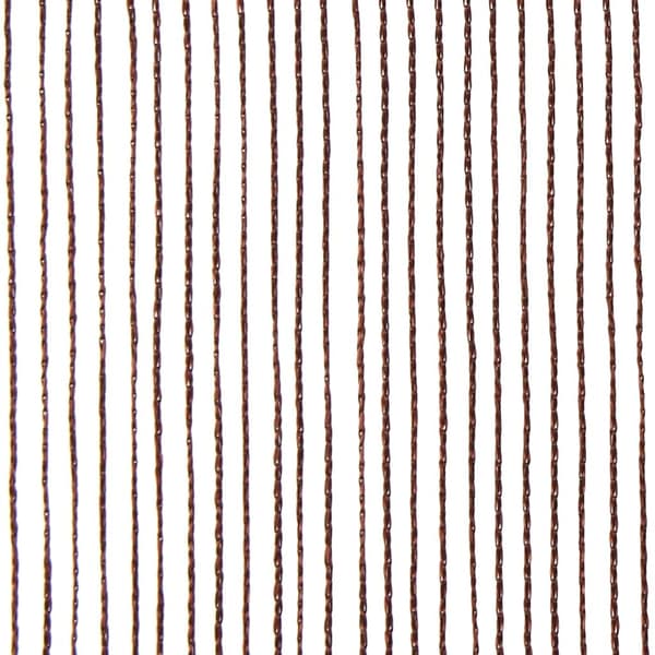 vidaXL Snörgardiner, 2-pack, 100 x 250 cm, brun