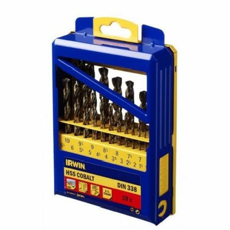 IRWIN METAL HSS BORESÆT 19 DELE