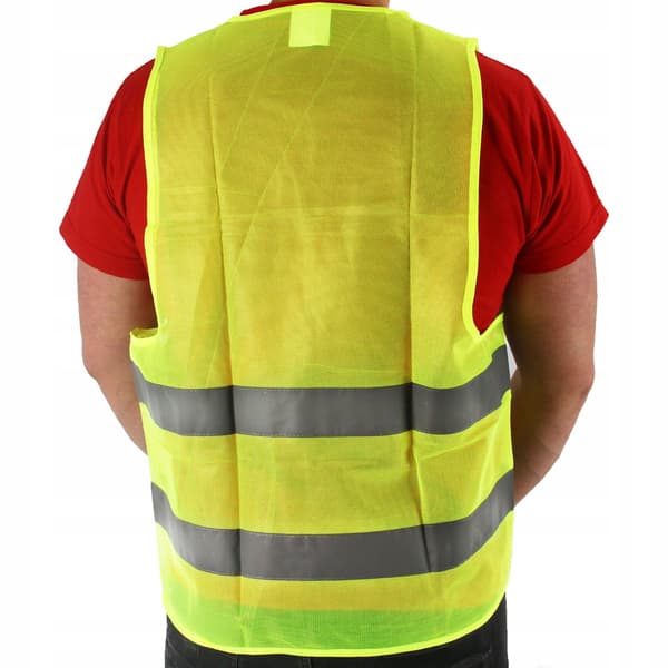 Gul refleksvest Mar-pol unisex universel