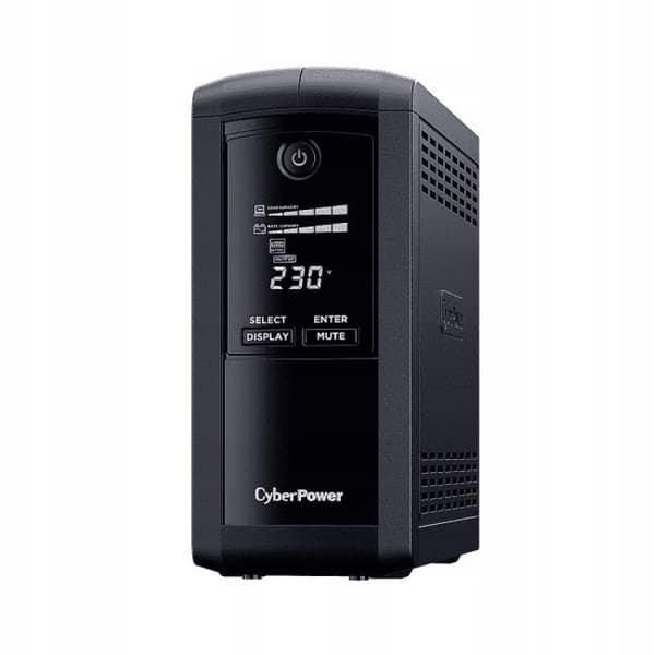 CyberPower VP1600ELCD-FR UPS, 1,6 kVA, Sort