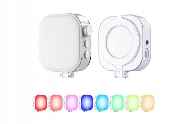 Telesin Magnetisk Mini Lampe til Mobiltelefon (med batteri)