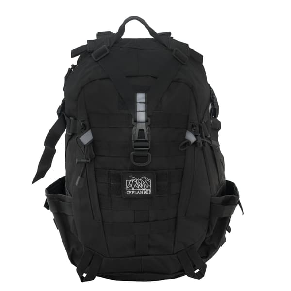 OFFLANDER matkailureppu survival trekker 25L musta