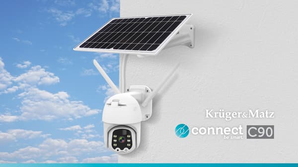 Wi-Fi ulkokamera Kruger&Matz Connect C90 Solar