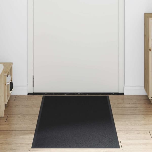 vidaXL dørmåtte sort 60x180 cm