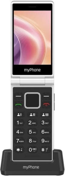 HAMMER Tango 2 LTE svart och silver mobiltelefon
