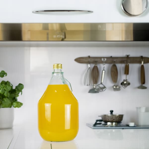 Lady 3L demijohn viinipullo mehupullo lasipullo