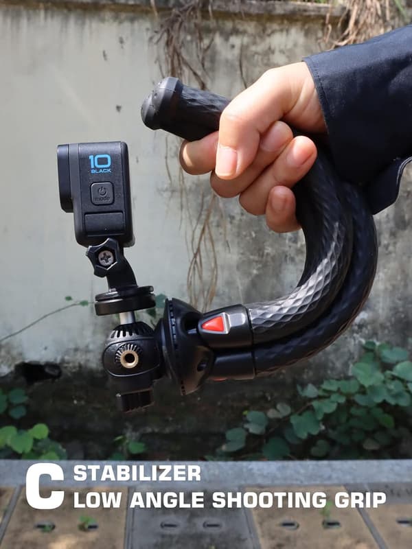 STATIV TIL SMARTPHONE GOPRO KAMERA FLEKSIBELT STATIV 3 ENDER 30CM