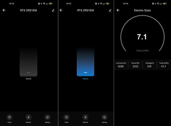 RTX Mini Relæstyringsmodul ENERGIMÅLING LN TUYA ZigBee