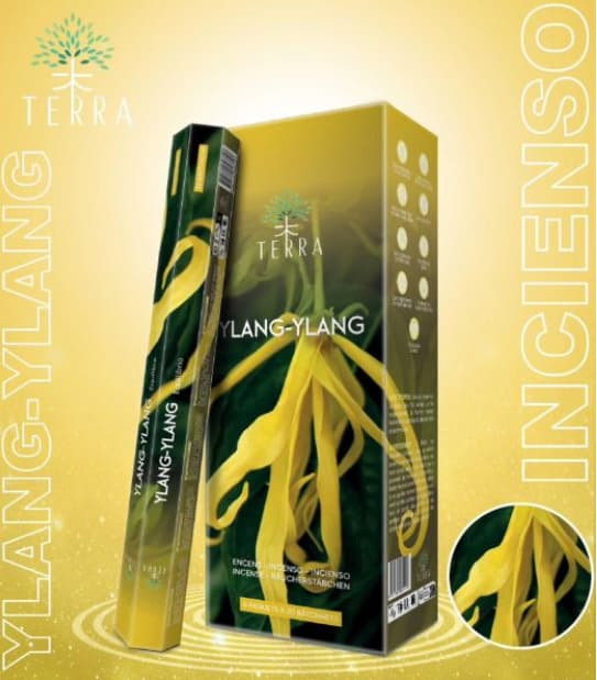 Terra Ylang-Ylang røgelsespinde 20 stk.