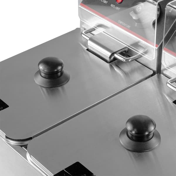 Mega-M elektrisk fritös 2x4l 4kW 230V