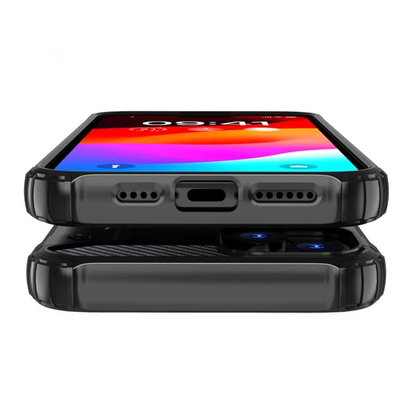 Hybrid Armor-skal till iPhone 15 – blå