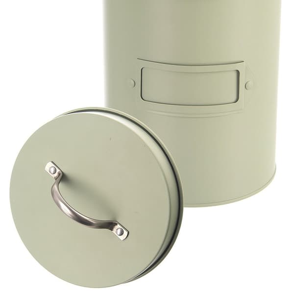 Greenish metallbehållare grön 1,3 l