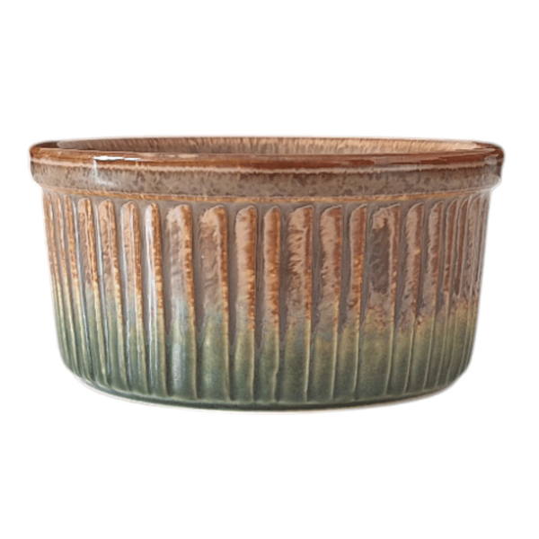 Crème brûlée skål keramisk muffin dessert bageplade