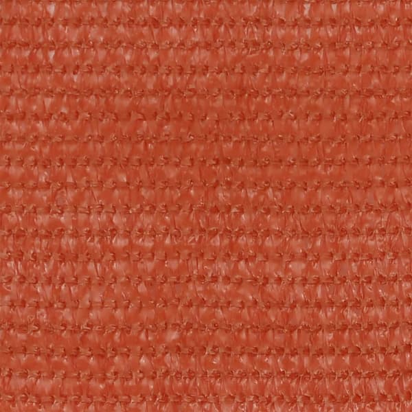 vidaXL balkonskærm, orange, 120x500 cm, HDPE