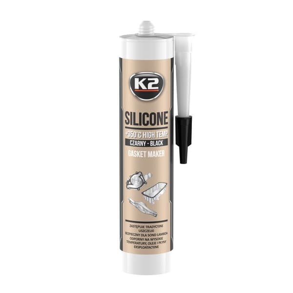 K2 B200N Bond silikone sort 300g