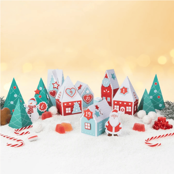 Adventskalenderi 24-osaa DIY-talo