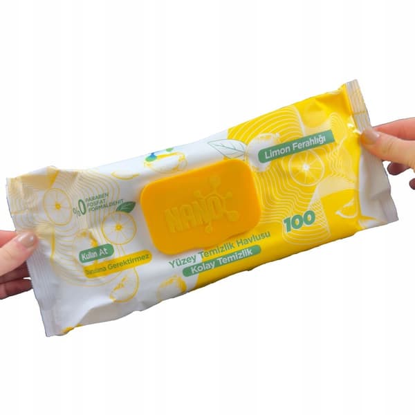 Rengøringsklude NANO citronduft
