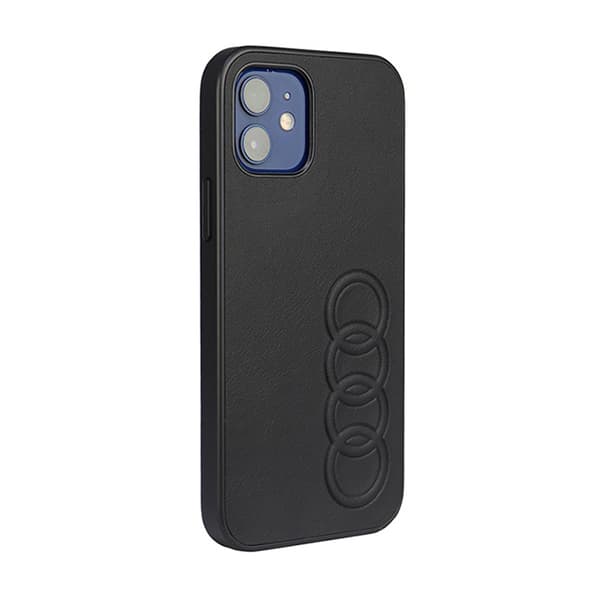 Audi Syntetisk Læder - iPhone 11 Pro Etui (Sort)