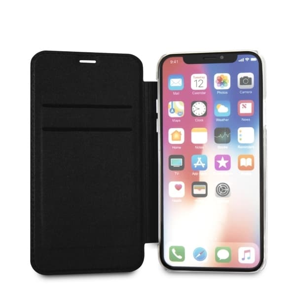 Karl Lagerfeld KLFLBKPXVDCBK iPhone X/Xs sort bog Valentinsdag