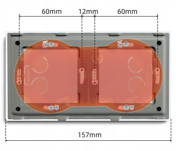 HVID 4-felts glasramme til RTX SH-systemet