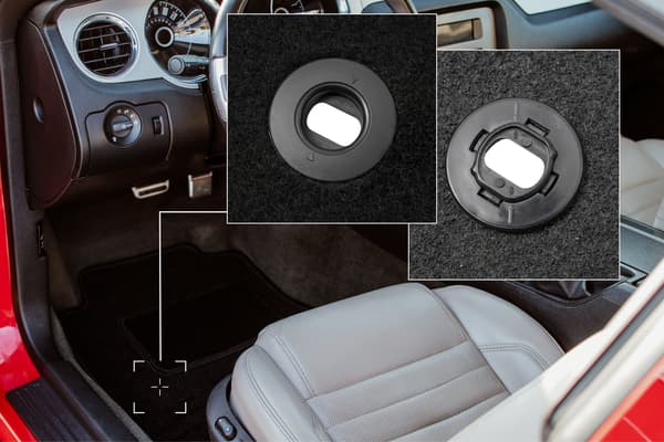 Bilmåtter velour sorte til: Lexus LS IV sedan (2006-2017)