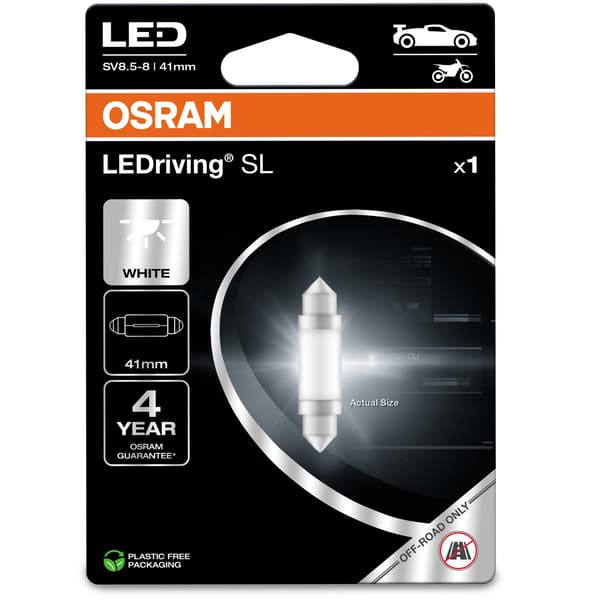 LED Premium Ny C5W 41mm 6000K EPACK