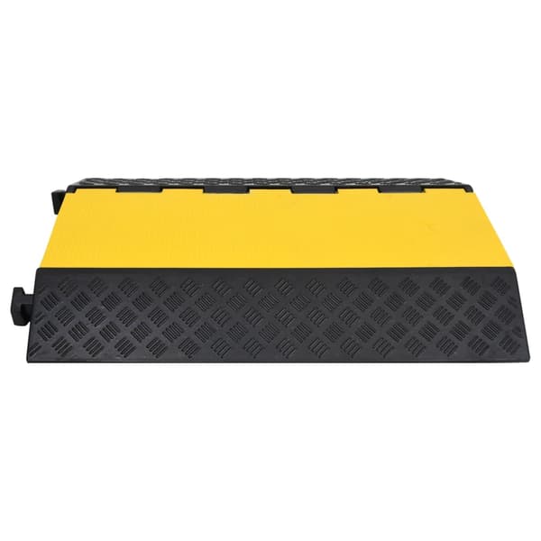 vidaXL kabelrampe, 2-kanals, 90 cm, gummi