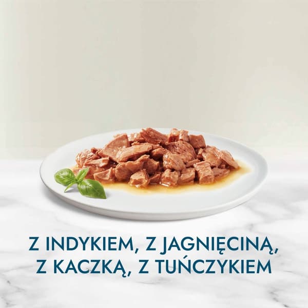 PURINA GOURMET PERLE våtfoder för katter 60x85 g anka