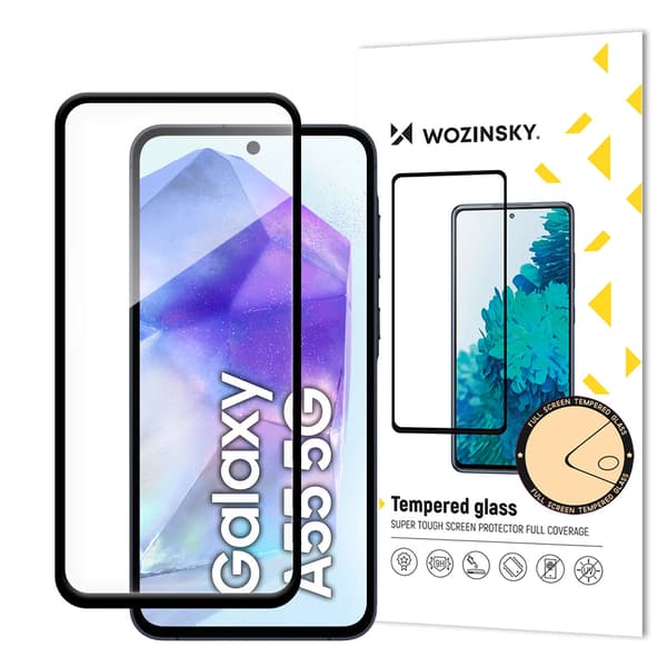 Wozinsky Superhållbart Helklistrat Härdat Glas för Samsung Galaxy S24 FE