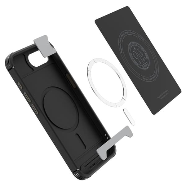 Spigen Core Armor Mag MagSafe - iPhone 16e-skal (mattsvart)