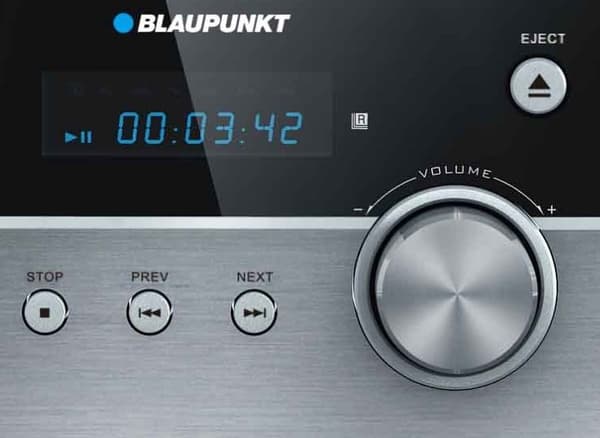 Blaupunkt MS12BT miniljudsystem, svart, Bluetooth, 5 W